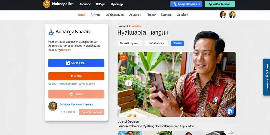 Karakter unik dengan cerita yang menarik.