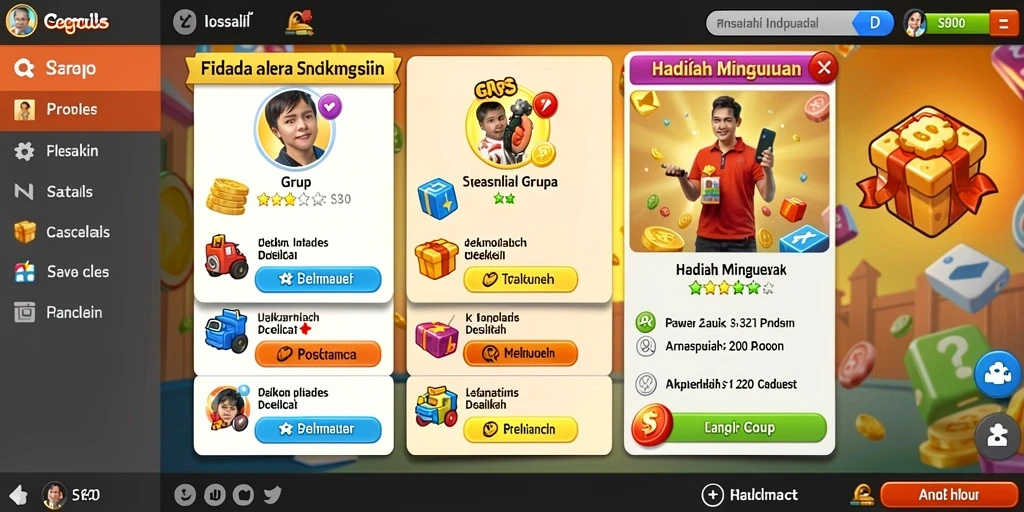 Misi menarik yang menantang keterampilan Anda.