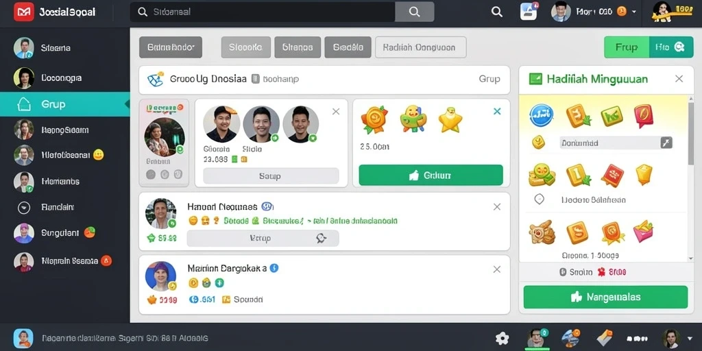Screenshot memperlihatkan fitur bonus yang ditawarkan oleh MEGA388.
