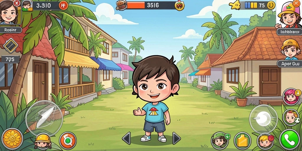 Mode multiplayer yang bisa dimainkan bersama teman.