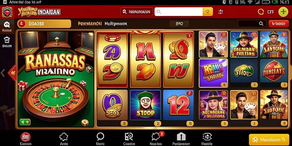 Screenshot menampilkan grafis menakjubkan dari dunia RPVIP2.