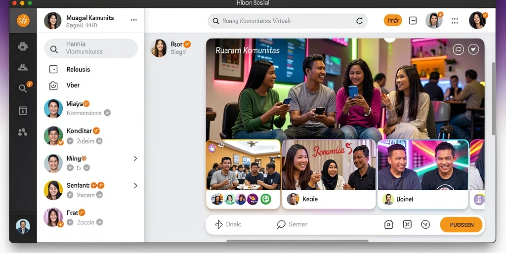 Fitur multiplayer yang memungkinkan bersaing dengan teman.