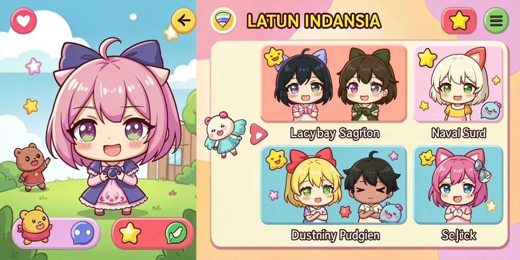 Fitur multiplayer untuk bermain dengan teman.